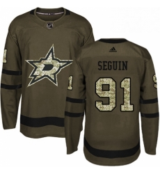 Mens Adidas Dallas Stars 91 Tyler Seguin Premier Green Salute to Service NHL Jersey Mens Adidas Dallas Stars 91 Tyler Seguin Premier Green Salute to Service NHL Jersey