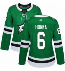 Womens Adidas Dallas Stars 6 Julius Honka Premier Green Home NHL Jersey Womens Adidas Dallas Stars 6 Julius Honka Premier Green Home NHL Jersey
