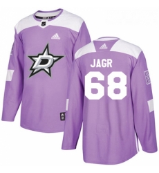 Youth Adidas Dallas Stars 68 Jaromir Jagr Authentic Purple Fights Cancer Practice NHL Jersey Youth Adidas Dallas Stars 68 Jaromir Jagr Authentic Purple Fights Cancer Practice NHL Jersey