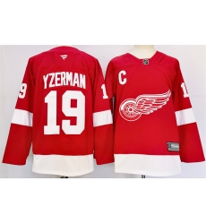 Men Detroit Red Wings 19 Steve Yzerman Red 2024 25 Stitched Jersey Men Detroit Red Wings 19 Steve Yzerman Red 2024 25 Stitched Jersey
