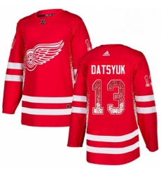 Mens Adidas Detroit Red Wings 13 Pavel Datsyuk Authentic Red Drift Fashion NHL Jersey Mens Adidas Detroit Red Wings 13 Pavel Datsyuk Authentic Red Drift Fashion NHL Jersey