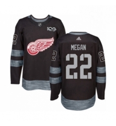Mens Adidas Detroit Red Wings 22 Wade Megan Authentic Black 1917 2017 100th Anniversary NHL Jersey Mens Adidas Detroit Red Wings 22 Wade Megan Authentic Black 1917 2017 100th Anniversary NHL Jersey