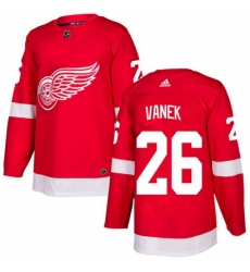 Mens Adidas Detroit Red Wings 26 Thomas Vanek Authentic Red Home NHL Jersey Mens Adidas Detroit Red Wings 26 Thomas Vanek Authentic Red Home NHL Jersey