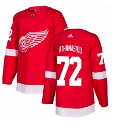 Mens Adidas Detroit Red Wings 72 Andreas Athanasiou Authentic Red Home NHL Jersey Mens Adidas Detroit Red Wings 72 Andreas Athanasiou Authentic Red Home NHL Jersey