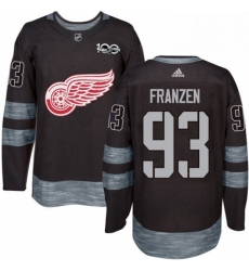 Mens Adidas Detroit Red Wings 93 Johan Franzen Premier Black 1917 2017 100th Anniversary NHL Jersey Mens Adidas Detroit Red Wings 93 Johan Franzen Premier Black 1917 2017 100th Anniversary NHL Jersey