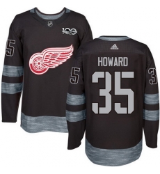 Red Wings #35 Jimmy Howard Black 1917 2017 100th Anniversary Stitched NHL Jersey Red Wings #35 Jimmy Howard Black 1917 2017 100th Anniversary Stitched NHL Jersey