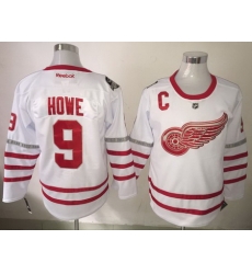 Red Wings 9 Gordie Howe White 2017 Centennial Classic Reebok Jersey Red Wings 9 Gordie Howe White 2017 Centennial Classic Reebok Jersey