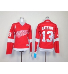 Women NHL Detroit Red Wings #13 Datsyuk red Jerseys Women NHL Detroit Red Wings #13 Datsyuk red Jerseys