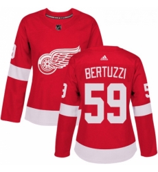 Womens Adidas Detroit Red Wings 59 Tyler Bertuzzi Premier Red Home NHL Jersey Womens Adidas Detroit Red Wings 59 Tyler Bertuzzi Premier Red Home NHL Jersey