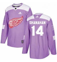 Youth Adidas Detroit Red Wings 14 Brendan Shanahan Authentic Purple Fights Cancer Practice NHL Jersey Youth Adidas Detroit Red Wings 14 Brendan Shanahan Authentic Purple Fights Cancer Practice NHL Jersey