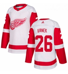 Youth Adidas Detroit Red Wings 26 Thomas Vanek Authentic White Away NHL Jersey Youth Adidas Detroit Red Wings 26 Thomas Vanek Authentic White Away NHL Jersey