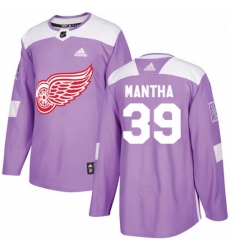 Youth Adidas Detroit Red Wings 39 Anthony Mantha Authentic Purple Fights Cancer Practice NHL Jersey Youth Adidas Detroit Red Wings 39 Anthony Mantha Authentic Purple Fights Cancer Practice NHL Jersey