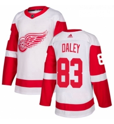 Youth Adidas Detroit Red Wings 83 Trevor Daley Authentic White Away NHL Jersey Youth Adidas Detroit Red Wings 83 Trevor Daley Authentic White Away NHL Jersey