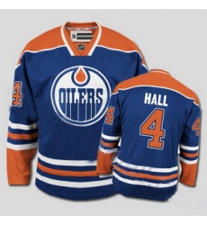 Edmonton Oilers 4 Taylor Hall Blue Jersey NHL Jerseys Ice Hockey Jerseys