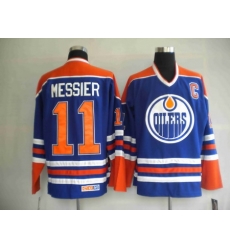Hockey Jerseys Edmonton Oilers #11 MESSIEK Blue Hockey Jerseys Edmonton Oilers #11 MESSIEK Blue