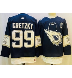 Men Edmonton Oilers 99 Wayne Gretzky Navy White Stitched Jersey Men Edmonton Oilers 99 Wayne Gretzky Navy White Stitched Jersey