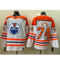 Men Edmonton Oilers L B 74 White Orange 2021 Adidas Stitched NHL Jersey Men Edmonton Oilers L B 74 White Orange 2021 Adidas Stitched NHL Jersey