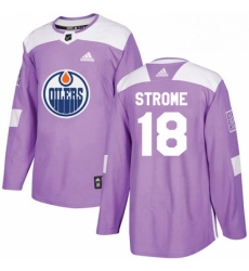 Mens Adidas Edmonton Oilers 18 Ryan Strome Authentic Purple Fights Cancer Practice NHL Jersey Mens Adidas Edmonton Oilers 18 Ryan Strome Authentic Purple Fights Cancer Practice NHL Jersey