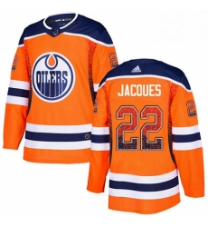 Mens Adidas Edmonton Oilers 22 Jean Francois Jacques Authentic Orange Drift Fashion NHL Jersey Mens Adidas Edmonton Oilers 22 Jean Francois Jacques Authentic Orange Drift Fashion NHL Jersey