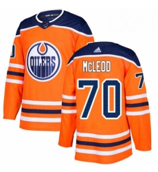 Mens Adidas Edmonton Oilers 70 Ryan McLeod Authentic Orange Home NHL Jersey Mens Adidas Edmonton Oilers 70 Ryan McLeod Authentic Orange Home NHL Jersey