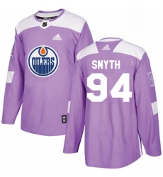 Mens Adidas Edmonton Oilers 94 Ryan Smyth Authentic Purple Fights Cancer Practice NHL Jersey Mens Adidas Edmonton Oilers 94 Ryan Smyth Authentic Purple Fights Cancer Practice NHL Jersey