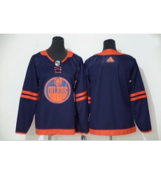 Oilers Blank Navy Women 50th Anniversary Adidas Jersey Oilers Blank Navy Women 50th Anniversary Adidas Jersey