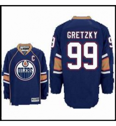 RBK Edmonton Oilers #99 Wayne Gretzky navy Jerseys RBK Edmonton Oilers #99 Wayne Gretzky navy Jerseys