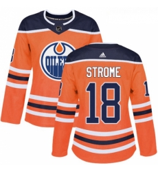 Womens Adidas Edmonton Oilers 18 Ryan Strome Authentic Orange Home NHL Jersey Womens Adidas Edmonton Oilers 18 Ryan Strome Authentic Orange Home NHL Jersey