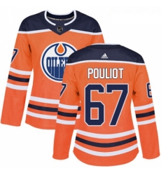 Womens Adidas Edmonton Oilers 67 Benoit Pouliot Authentic Orange Home NHL Jersey Womens Adidas Edmonton Oilers 67 Benoit Pouliot Authentic Orange Home NHL Jersey