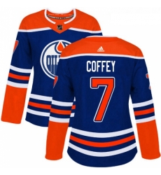 Womens Adidas Edmonton Oilers 7 Paul Coffey Authentic Royal Blue Alternate NHL Jersey Womens Adidas Edmonton Oilers 7 Paul Coffey Authentic Royal Blue Alternate NHL Jersey