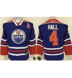 Oilers #4 Taylor Hall Stitched Light Blue Youth NHL Jersey Oilers #4 Taylor Hall Stitched Light Blue Youth NHL Jersey