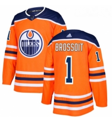 Youth Adidas Edmonton Oilers 1 Laurent Brossoit Authentic Orange Home NHL Jersey Youth Adidas Edmonton Oilers 1 Laurent Brossoit Authentic Orange Home NHL Jersey