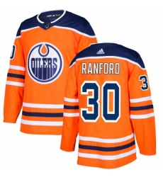 Youth Adidas Edmonton Oilers 30 Bill Ranford Authentic Orange Home NHL Jersey Youth Adidas Edmonton Oilers 30 Bill Ranford Authentic Orange Home NHL Jersey