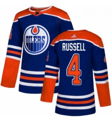 Youth Adidas Edmonton Oilers 4 Kris Russell Authentic Royal Blue Alternate NHL Jersey Youth Adidas Edmonton Oilers 4 Kris Russell Authentic Royal Blue Alternate NHL Jersey