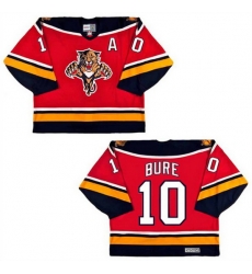Men Florida Panthers 10 Pavel Bure Red Stitched Jersey Men Florida Panthers 10 Pavel Bure Red Stitched Jersey