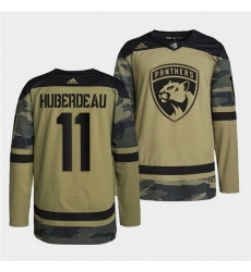 Men Florida Panthers 11 Jonathan Huberdeau 2022 Camo Military Appreciation Night Stitched jersey Men Florida Panthers 11 Jonathan Huberdeau 2022 Camo Military Appreciation Night Stitched jersey