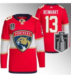 Men Florida Panthers 13 Sam Reinhart Red 2023 Stanley Cup Final Stitched Jersey Men Florida Panthers 13 Sam Reinhart Red 2023 Stanley Cup Final Stitched Jersey