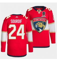 Men Florida Panthers 24 Justin Sourdif Red Home 2024 Stanley Cup Champions Stitched Jersey Men Florida Panthers 24 Justin Sourdif Red Home 2024 Stanley Cup Champions Stitched Jersey