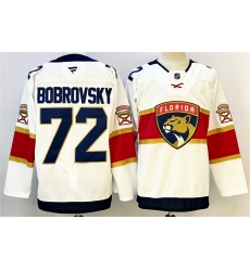 Men Florida Panthers 72 Sergei Bobrovsky White 2024 25 Home Stitched Hockey Jersey Men Florida Panthers 72 Sergei Bobrovsky White 2024 25 Home Stitched Hockey Jersey