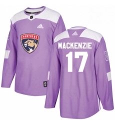 Mens Adidas Florida Panthers 17 Derek MacKenzie Authentic Purple Fights Cancer Practice NHL Jersey Mens Adidas Florida Panthers 17 Derek MacKenzie Authentic Purple Fights Cancer Practice NHL Jersey
