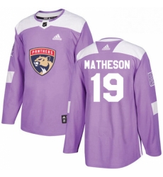 Mens Adidas Florida Panthers 19 Michael Matheson Authentic Purple Fights Cancer Practice NHL Jersey Mens Adidas Florida Panthers 19 Michael Matheson Authentic Purple Fights Cancer Practice NHL Jersey