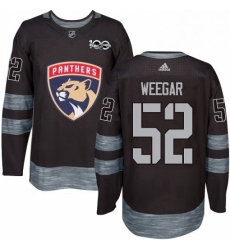 Mens Adidas Florida Panthers 52 MacKenzie Weegar Authentic Black 1917 2017 100th Anniversary NHL Jersey Mens Adidas Florida Panthers 52 MacKenzie Weegar Authentic Black 1917 2017 100th Anniversary NHL Jersey