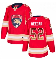 Mens Adidas Florida Panthers 52 MacKenzie Weegar Authentic Red Drift Fashion NHL Jersey Mens Adidas Florida Panthers 52 MacKenzie Weegar Authentic Red Drift Fashion NHL Jersey