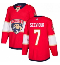 Mens Adidas Florida Panthers 7 Colton Sceviour Authentic Red Home NHL Jersey Mens Adidas Florida Panthers 7 Colton Sceviour Authentic Red Home NHL Jersey
