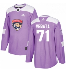 Mens Adidas Florida Panthers 71 Radim Vrbata Authentic Purple Fights Cancer Practice NHL Jersey Mens Adidas Florida Panthers 71 Radim Vrbata Authentic Purple Fights Cancer Practice NHL Jersey