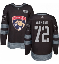Mens Adidas Florida Panthers 72 Frank Vatrano Authentic Black 1917 2017 100th Anniversary NHL Jersey Mens Adidas Florida Panthers 72 Frank Vatrano Authentic Black 1917 2017 100th Anniversary NHL Jersey