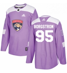 Mens Adidas Florida Panthers 95 Henrik Borgstrom Authentic Purple Fights Cancer Practice NHL Jersey Mens Adidas Florida Panthers 95 Henrik Borgstrom Authentic Purple Fights Cancer Practice NHL Jersey