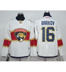 Panthers #16 Aleksander Barkov White Road Stitched NHL Jersey Panthers #16 Aleksander Barkov White Road Stitched NHL Jersey