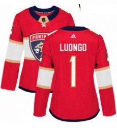 Womens Adidas Florida Panthers 1 Roberto Luongo Authentic Red Home NHL Jersey Womens Adidas Florida Panthers 1 Roberto Luongo Authentic Red Home NHL Jersey