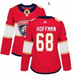 Womens Adidas Florida Panthers 68 Mike Hoffman Authentic Red Home NHL Jersey Womens Adidas Florida Panthers 68 Mike Hoffman Authentic Red Home NHL Jersey